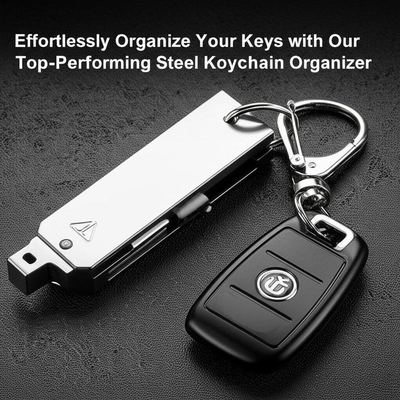 अच्छा दाम Effortlessly Organize Your Keys with Our Top-Performing Steel Keychain Organizer ऑनलाइन